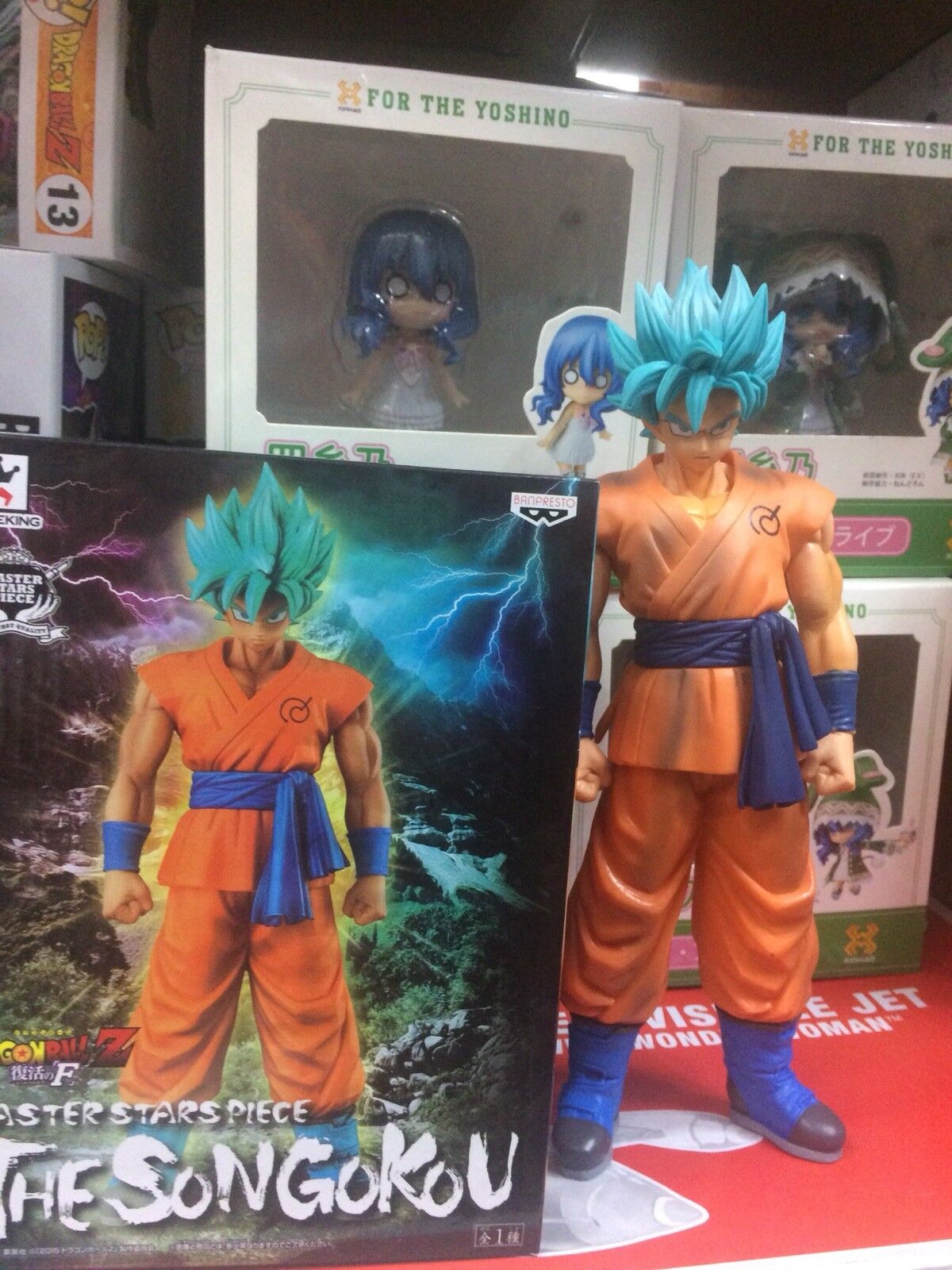 Figure Dragon Ball Super Goku Super Sayajin Blue Banpresto