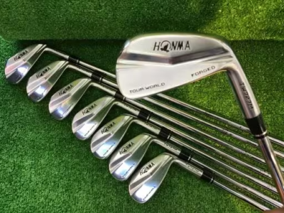 HONMA TOUR WORLD TW727M Iron Set 3-10 8pc Dynamic gold S200