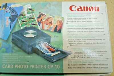 【未使用品】Canon CARD PHOTO PRINTER CP-10 本体 未使用品】Canon CARD PHOTO PRINTER CP-10 本体 Canon CP-10 Card