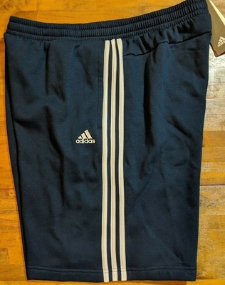 adidas men's athletics essential cotton shorts