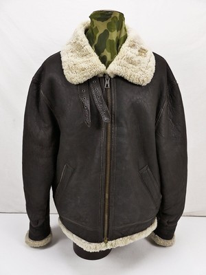 Typ USAF WW2 B3 flight jacket Fliegerjacke B-3 Pilotenjacke