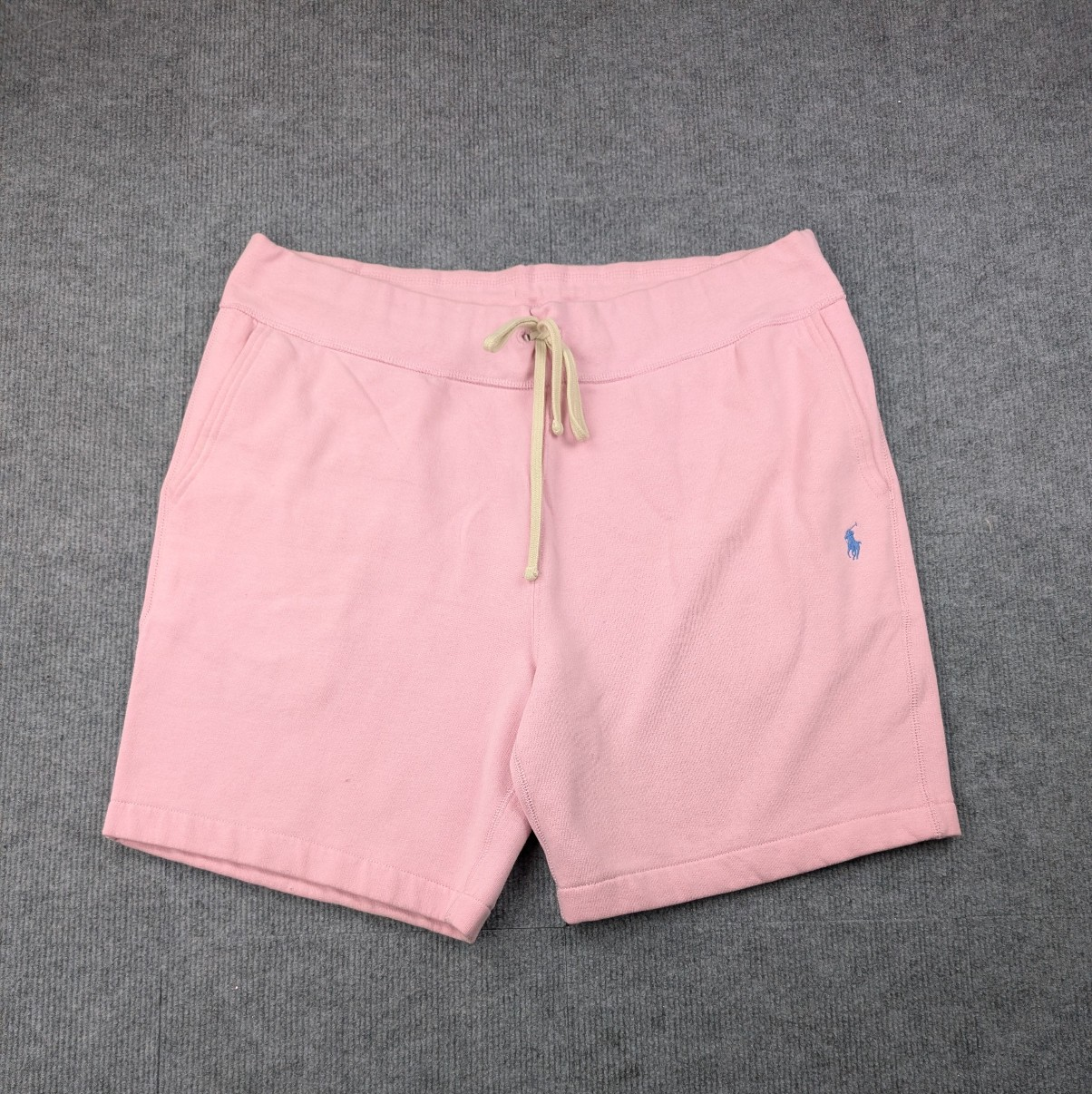 Polo Ralph Lauren Sweat Shorts Mens XXL Pink Athleisure Terry Preppy Lounge