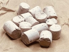 Edible CLAY red chalk clay glinomel chunks 3.5 oz
