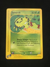 Spinarak 111/147 Aquapolis Regular Pokémon TCG - LP on eBay