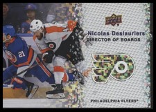 2023-24 Upper Deck #DB-13 Nicolas Deslauriers Director of Boards Sparkle