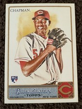 Topps Allen & Ginter's 2011 Aroldis Chapman #5 RC Rookie Base Reds MINT