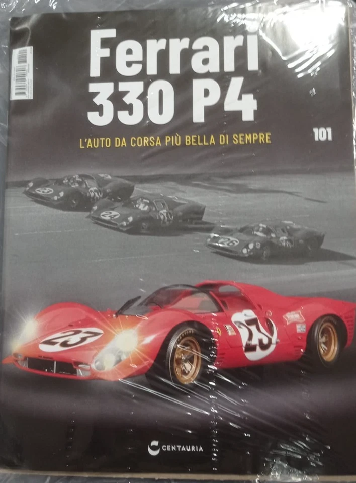 COSTRUISCI LA FERRARI 330 p4 1/8 VOL 101 COFANO POSTERIORE.CENTAURIA - Immagine 2 di 2