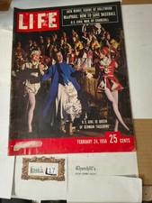 Life Magazine February 24 1958 - German Fasching Queen Jack Benny Gang Trial