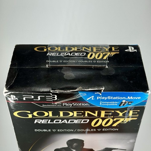 PS3 GoldenEye 007 Reloaded Double 'O' Edition Move CIB completo di scatola - Foto 15 di 16