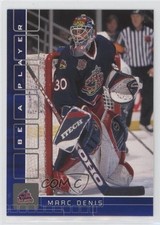 2001-02 ITG Be A Player Memorabilia Sapphire 50/100 Marc Denis #163 7ez