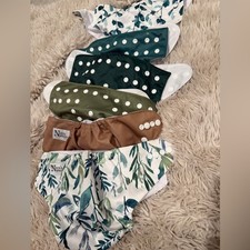New Reusable Cloth Diapers Shell  Insert Lot - Nora  s Nursery