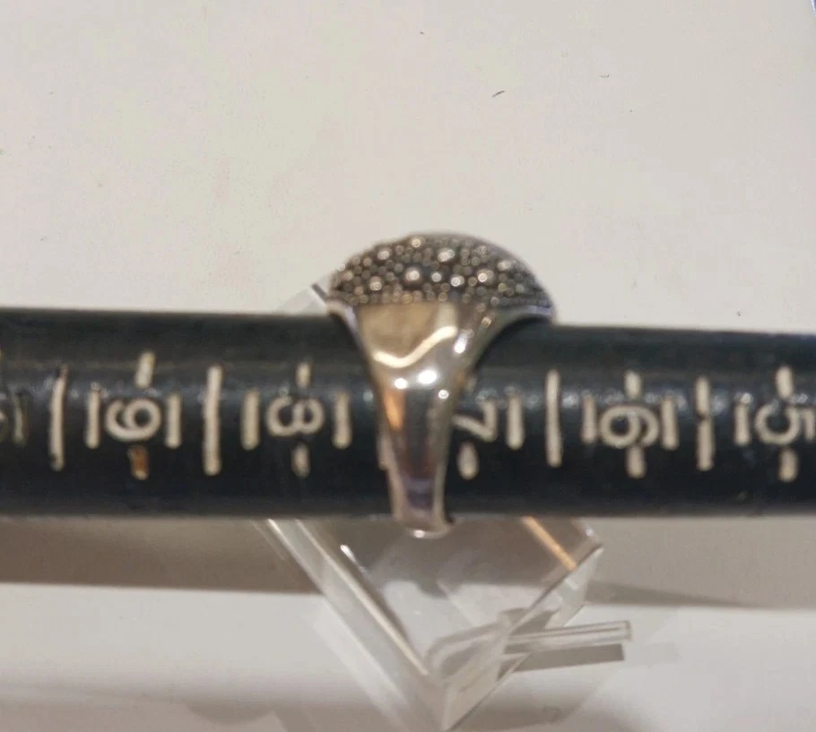 Anillo Noche Estrellada Púrpura Plata Esterlina Michael Dawkins Foto 4 de 4