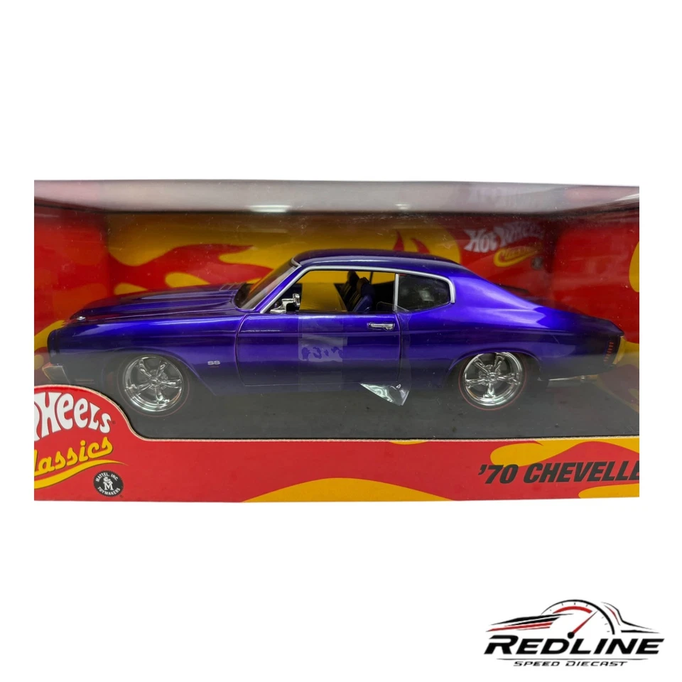 🇺🇸🇺🇸Hot Wheels Classics Limited Edition 1970 Chevelle Purple 1:18 GE🇺🇸🇺🇸 - Image 2 of 4