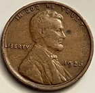 1926 Lincoln Wheat Cent Penny VF BN1196