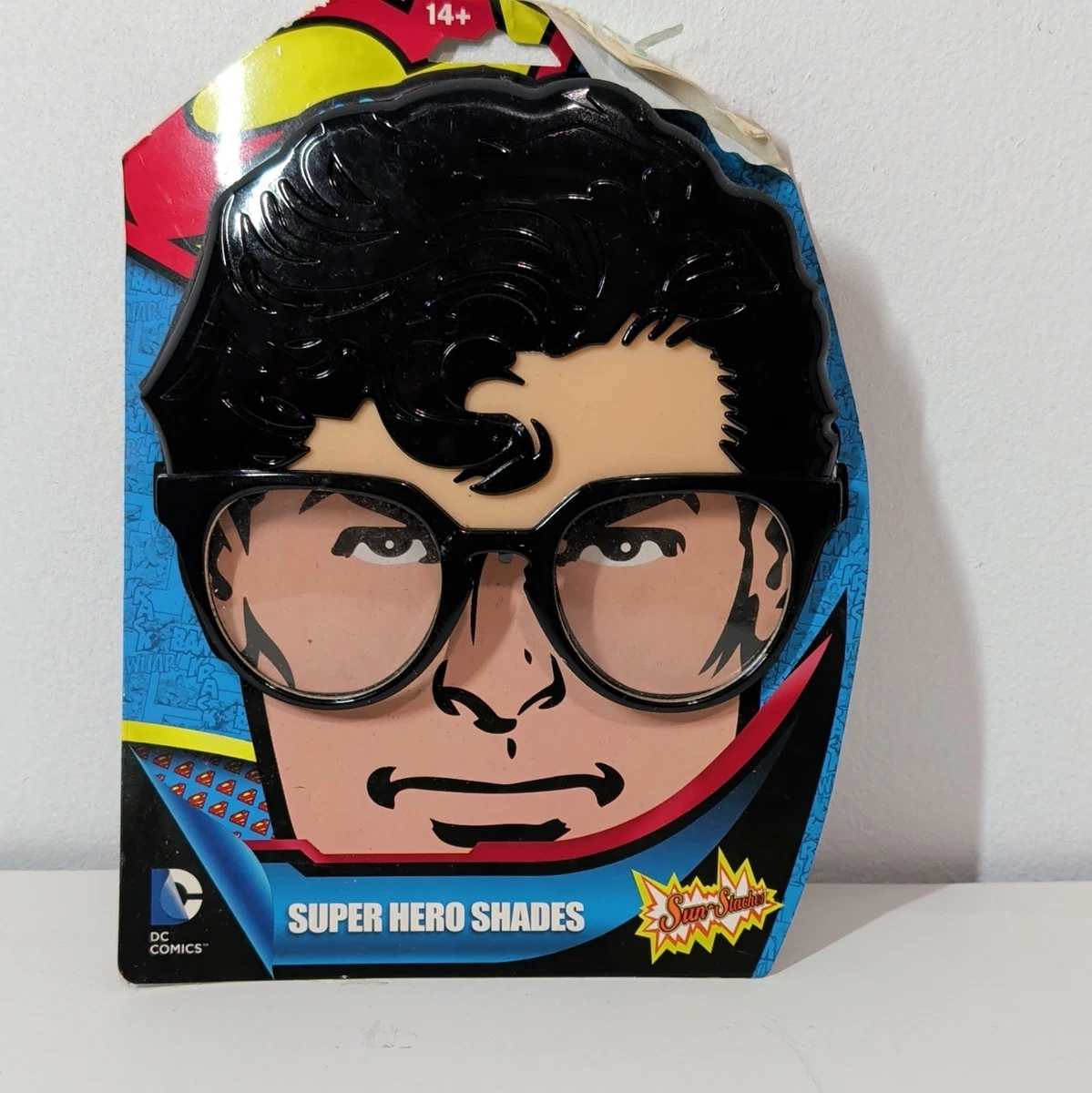 DC Comics Superman Superhero Costume Shades Glasses Blue/Red One Size