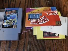 Blaster Master - (Nintendo NES Video Game, 1988) Old Original Papers  - Amazing!
