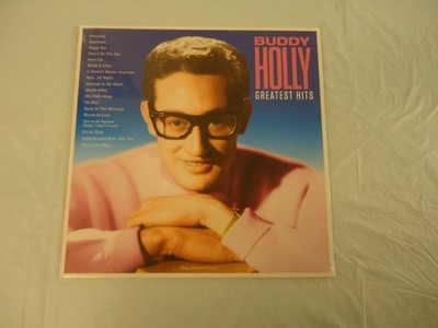Buddy Holly Greatest Hits LP (2025) NEW Pink Vinyl Shrink Wrap Tear