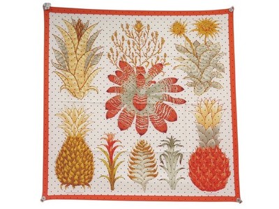 Foulard En Soie Ken Scott - Multicolore - Occasion