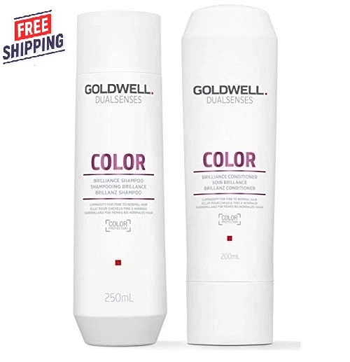 Champú y acondicionador Goldwell Dualsenses Color Brilliance 250 ml / 200 ml Foto 3 de 4