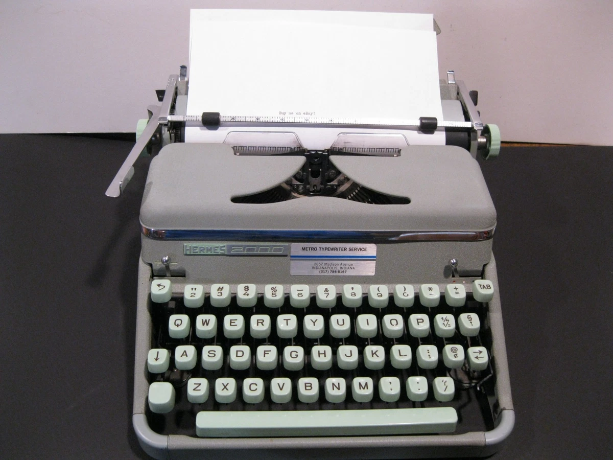 Hermes Ambassador Typewriter for sale | eBay