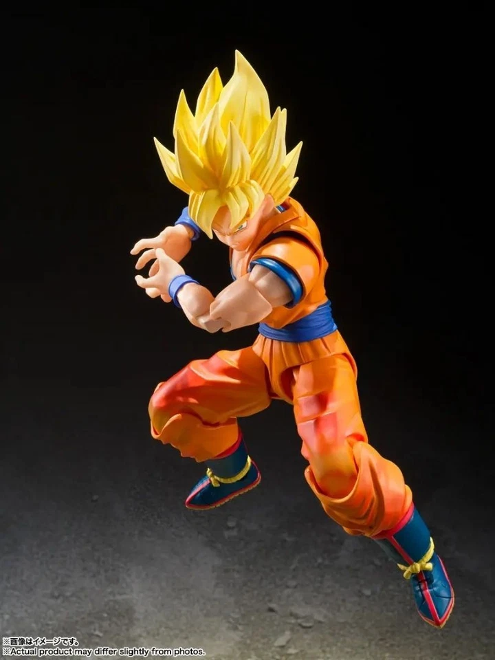Bandai Dragon Ball Z S.H.Figuarts Super Saiyan Son Goku The Games Begin Action F - Image 3 of 4