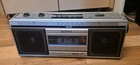 Vintage SONY CFS-230 AM FM Radio Tape Cassette Walkman Boombox - Silver TESTED