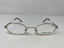 Cerruti 1881 C1230 A GP 46-21-130 Antique Gold Full Rim Eyeglasses Frame /351