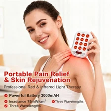 Hand Held Red Light Therapy Device for Pain Relief, Knee, Shoulder, Back, Joint