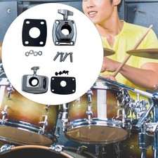 Tom Cymbal Holder Clamp Accessory Drum Holder Base Plate