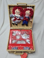 Raggedy Ann And Andy Tea For 2 16 Piece Set Missing Placemats