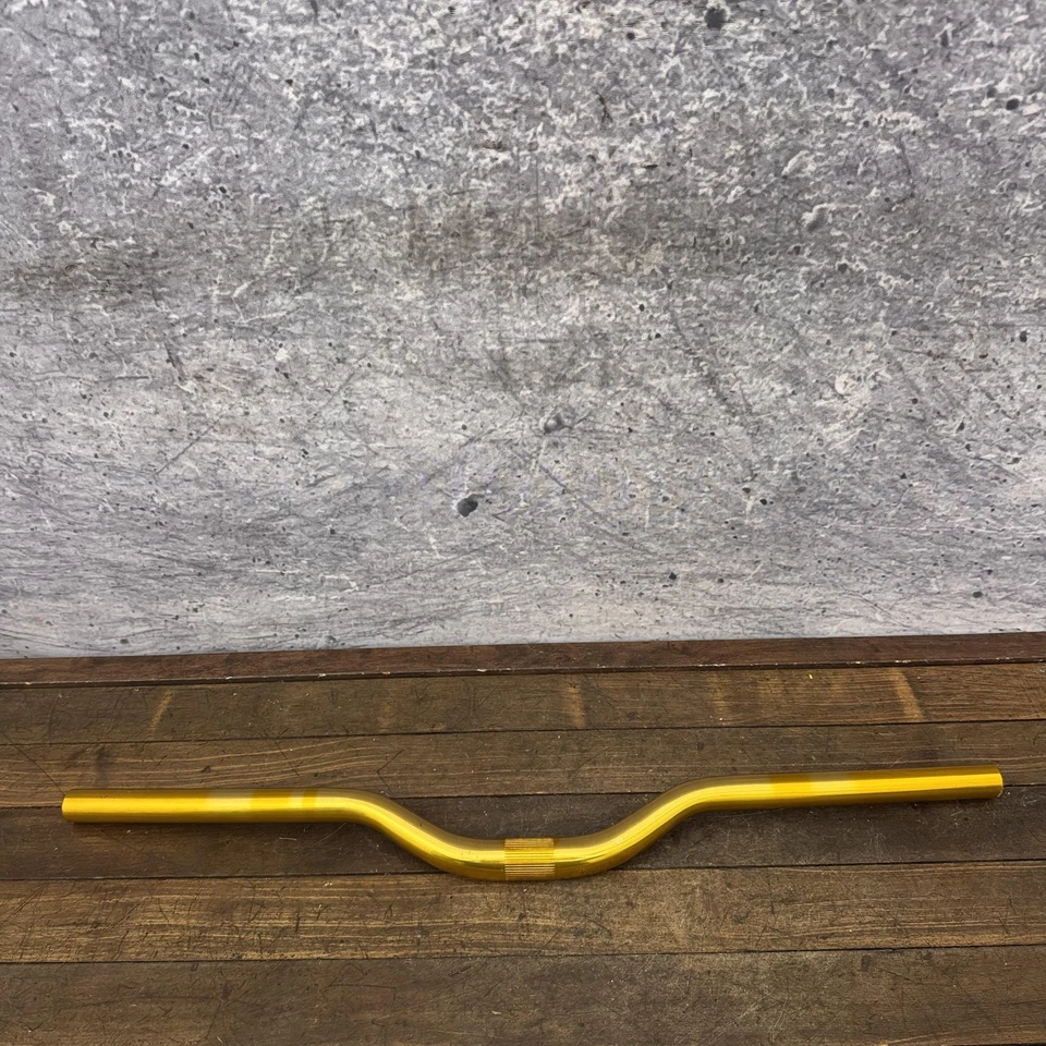 Manillar de bicicleta elevador dorado 25,4 mm barra de abrazadera MTB aluminio bicicleta elevación aleación Foto 2 de 4