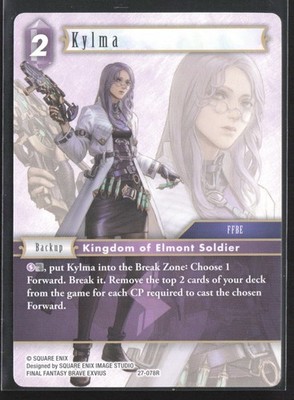 27-078R Kylma - Final Fantasy TCG Journey of Discovery - Normal NM