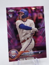 2018 Topps Chrome Update #HMT28 Rhys Hoskins Pink Refractor