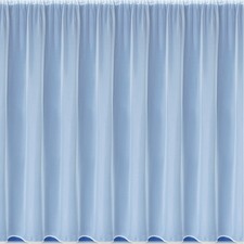 Quality Slot / Rod Top White Net Curtains - Ready To Hang - Sold By The Metre