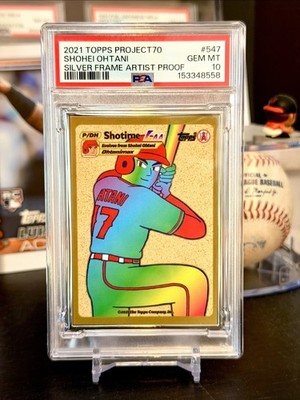 2021 Topps Project 70 - 2021 Topps Baseball Shohei Ohtani #547