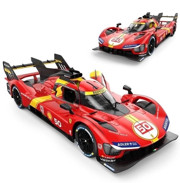 Радиоуправляемый автомобиль RASTAR масштаб 1:14 2,4 ГГц пульт дистанционного управления для Ferrari 499P #50 Le...  - Изображение 4 из 4