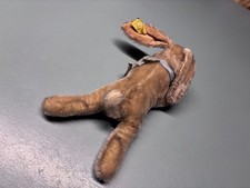 Original Steiff Hase Floppy Hansi 7317.00 Knopf + Fahne Vintage Sammlerstück