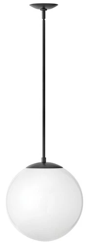 Hinkley Lighting 3744 Warby 1 Light 14"W Pendant - Heritage Brass / Frosted - Picture 12 of 12