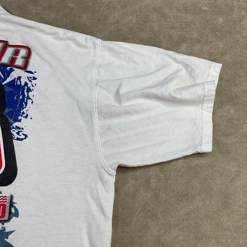 Camiseta De Colección Chase Dale Jr 88 Nascar Mountain Dew Guardia Nacional Y2K Hombres XL Foto 3 de 4