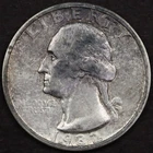 1932-S 25c Washington Quarter - AU