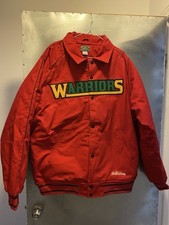 Stall & Dean Hawaiian Warriors Red Spell Out Jacket Varsity Coat 3XL Hawaii
