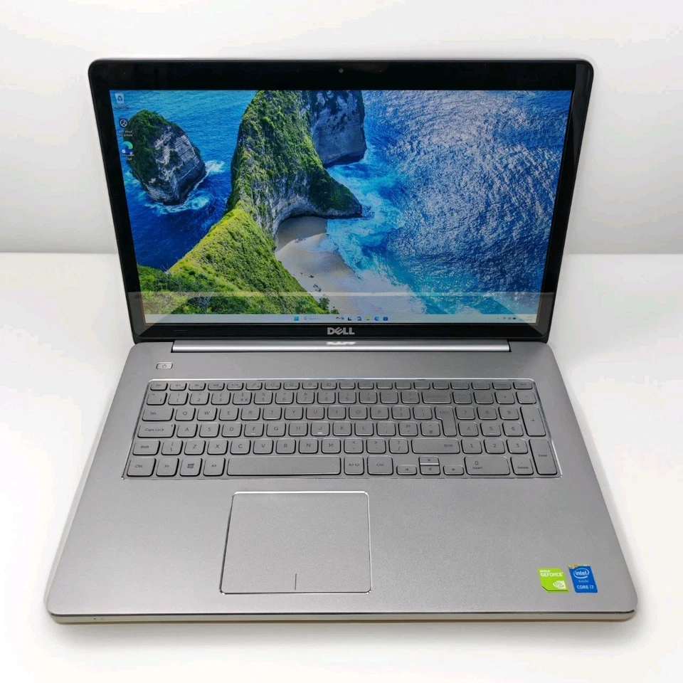 Dell Inspiron 17 7746 i7 16GB 500GB 17.3" Touchscreen Aluminium Laptop GeForce - Image 2 of 4