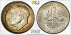 🌈Gorgeous Toned 1958-D Roosevelt Dime MS67FB🌈