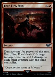 Fear, Fire, Foes! - Foil - The Lord of the Rings: Tales of Middle-earth