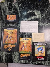 QuackShot Starring Donald Duck Sega Genesis CIB W/ Manual + Reg + Extras 