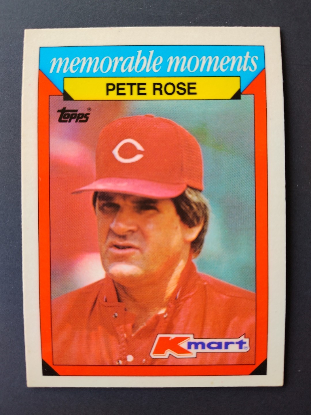 1988 Topps Kmart Memorable Moments - Pete Rose #22 - Reds - NM - Free Shipping