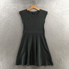 Mossimo Supply Co. Sweater Dress Womens L Gray Knit Sleeveless Crew Neck Casual