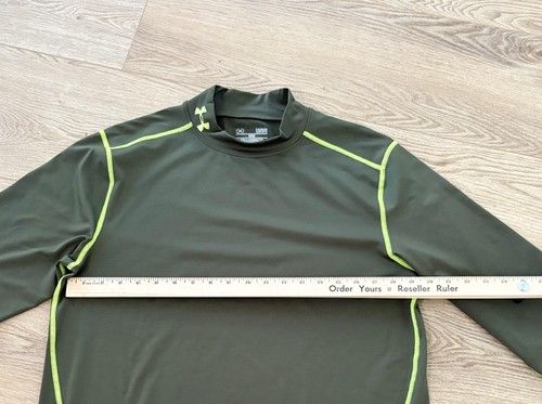 Under Armour ColdGear Fitted Shirt Mens Large Long Sleeve Athletic Compression - Picture 8 of 14