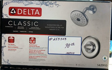 Delta Classic Single-Handle 5-Spray Shower Faucet in Chrome, Valve Included