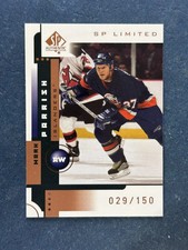 2001-02 SP Authentic Limited #53 Mark Parrish Islanders /150